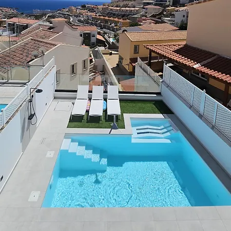 Exclusive With Heated Saltwater Pool, Roof Terrace With Beautiful Views In Mogan *